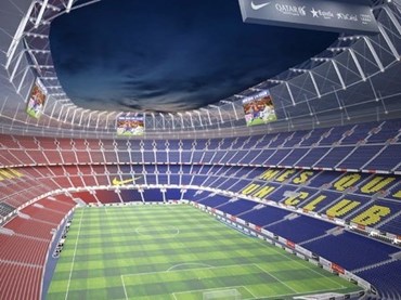 Camp Nou Stadium. Image: FC Barcelona
