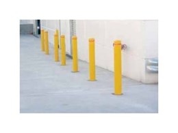 Round bollards and bollard protection sleeves from Barrier Group 