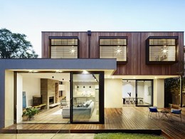 Stunning Glen Iris home features Radial Timber’s shiplap cladding and radial decking 