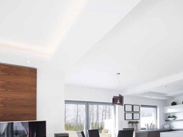 GTEK Ceiling creates a smooth continuous finish