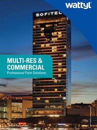 Multi-res and Commercial: Professional paint solutions