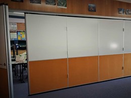 Bildspec operable wall enables flexible learning spaces at Robert Townson High School