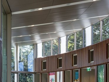 USG Boral Metal Ceilings Highland acoustical panels
