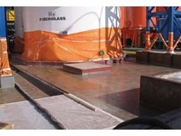 Polyurethane coating from Australian Urethan Systems used as corrosion protection for bund