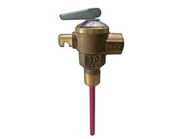 Pressure and temperature relief valves (PTR) from the Australian Valve Group