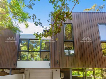 NewTechWood Shadowline cladding delivers a natural timber appeal to the home
