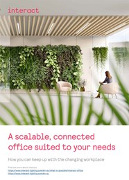 A scalable, connected office suited to your needs;  How you can keep up with the changing workplace