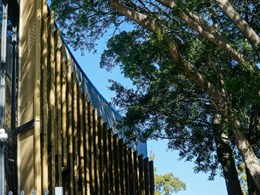 Decorative facade screens deliver environmental benefits to Canterbury school