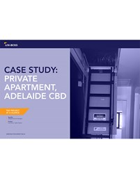 Case Study: Private apartment, Adelaide CBD
