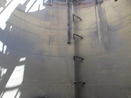 Tank protection still strong after four years with elastomeric coating