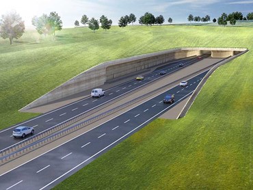 The proposed Stonehenge tunnel (Image: Highways England)