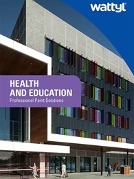 Health and Education: Professional paint solutions