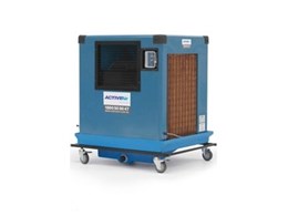 E 08K industrial evaporative coolers available for hire from Active Air Rentals