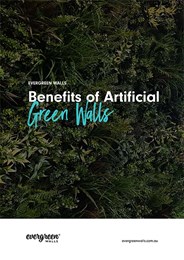 Benefits of artificial green walls