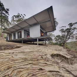 Outpost 742709-9 by Drew Heath Architects wins Small Commercial category at 2014 Sustainability Awards