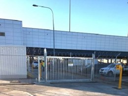 Leda manufactures and installs track gate at Adelaide Airport