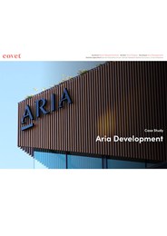Aria Development: Merging performance and cutting-edge design with timer-look batten aluminium cladding 