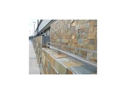 Eco-Stoneclip for securing stone panels available from Stoneclip