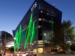 Hotbeam linear LED lights deliver facade lighting at UTS Broadway