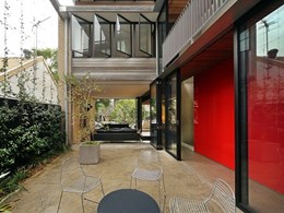 Viridian glazing central to design at Sydney architect’s free breathing terrace home