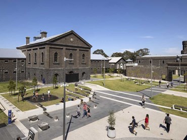 The Central Piazza at the former Pentridge Prison grounds