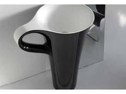 Modern Cup freestanding basins available from Parisi Bathware