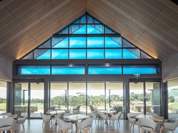 SAGE glass manages solar heat gain and glare at Melbourne country clubhouse