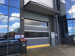 High speed door controls access at health food company’s Sydney warehouse