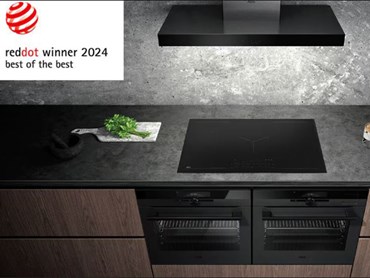 The SaphirMatt induction cooktop achieved ‘Best of the Best’ at the Red Dot Awards