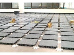 ECO series cable management flooring system from Ecotile Australia