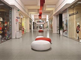 Tile solutions for high traffic shopping centres