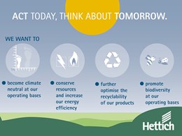 New Hettich report sheds light on sustainability strategy and progress