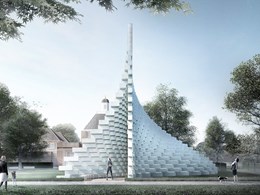BIG unveils ‘unzipped’ wall for 2016 Serpentine Gallery Pavilion 