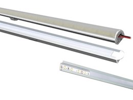 Customise LED strip enclosures from Vibe Lighting for creative lighting