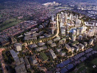 The $3 billion masterplan for the 377-hectare site of Norwest will be rolled out over the next 10 years
