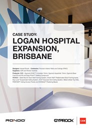 Case study: Logan Hospital Expansion, Brisbane