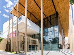 Towering glazed facade draws attention at Rockhampton Museum of Art, QLD