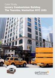 Case study: Luxury condominium building - The Touraine, Manhattan