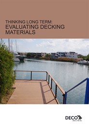 Specifying for durability and aesthetics in decking materials