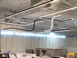 LED linear lights customised for Microsoft Technology Centre