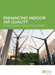 Enhancing indoor air quality in schools with window automation