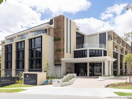 Alspec framing systems help create challenging window wall at aged care residence