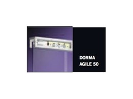 DORMA AGILE 50 Glass Door Track from DORMA Australia