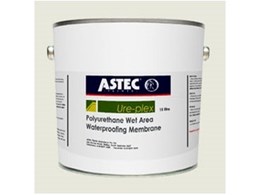 Ure-plex waterproofing membranes distributed by Astec Paints Australasia