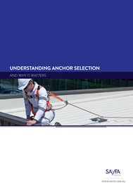 Ensuring safe, compliant worksites through effective anchor selection