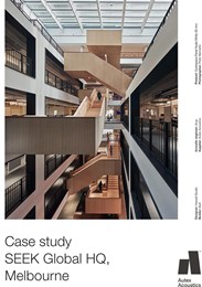  Case study: SEEK Global HQ, Melbourne