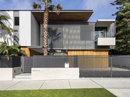 Solar reduction and privacy achieved at Double Bay home with Kaynemaile mesh screens