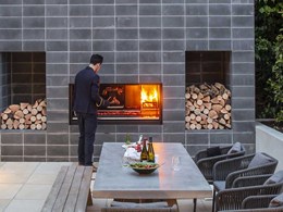 New Escea Fireplace Kitchen for outdoor cooking