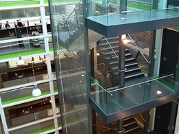 Transit mesh balustrade adds to aesthetic and safety at Vogel House