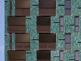 Spectacular brick inlay facade on boutique Tan Tat apartments celebrates heritage site